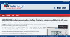 Desktop Screenshot of globale-energie.com